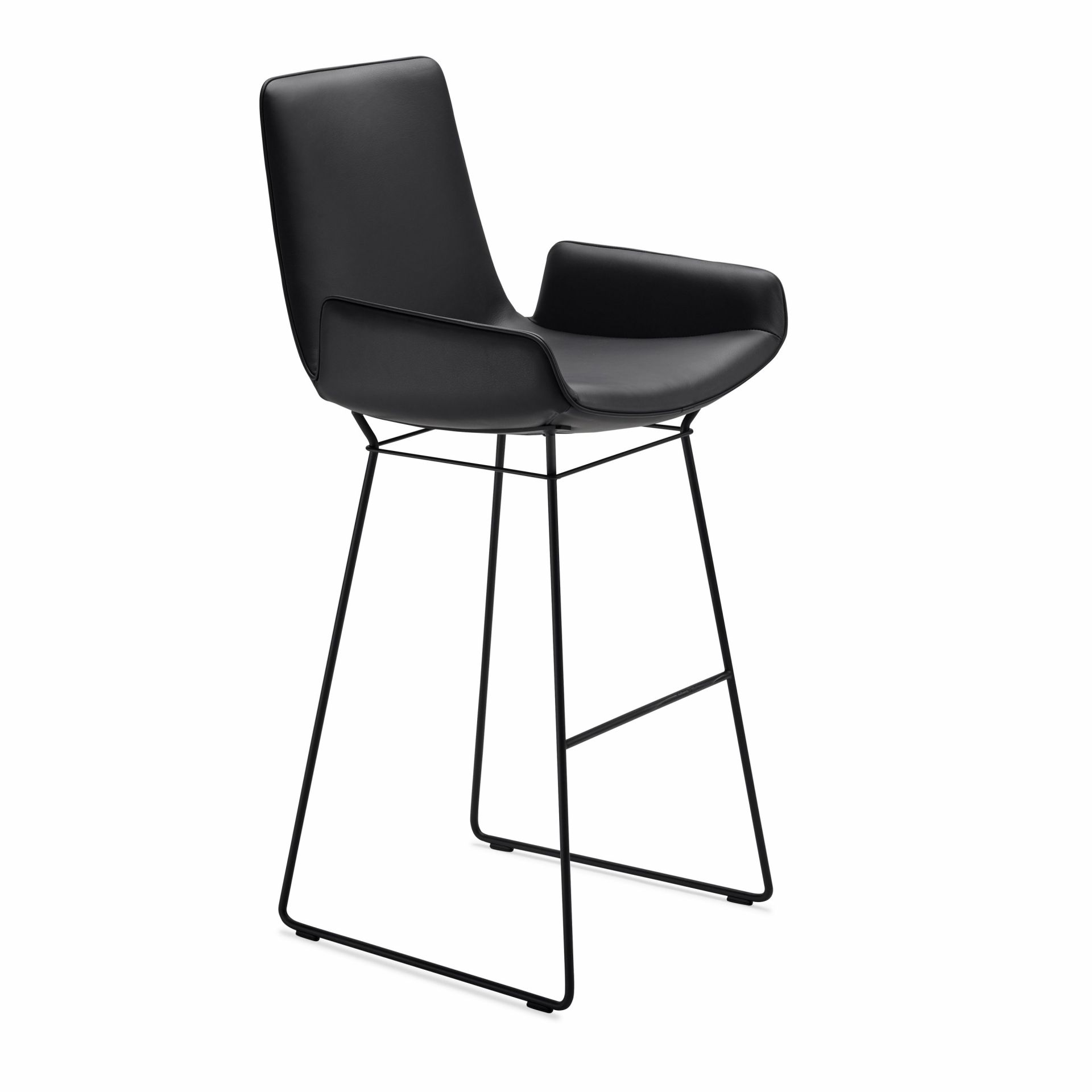 Amelie Bar Armchair Low Armrests Freifrau Manufaktur